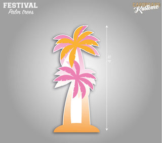 Coachella/Festival Palm Tree Cut Out image 0