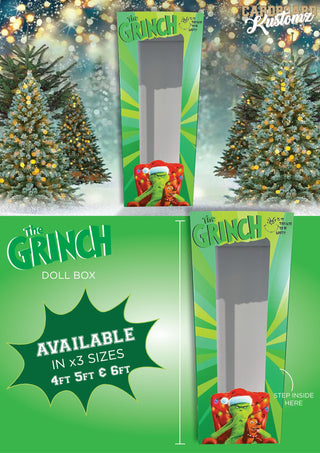 Life Size Grinch Doll Box image 0