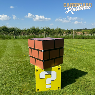 Super Mario Theme Printed Cubes, Party Blocks, Party Decorations image 2