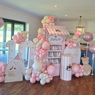 Jelly Friends Shop Front Shelving Backdrop