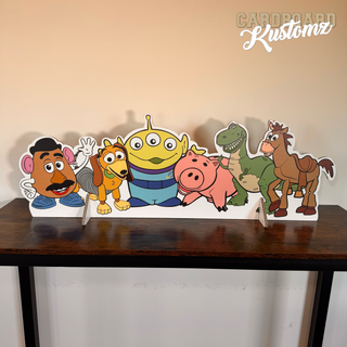 Toy Story Group 1m Long Table Centre Piece - Solid Colour image 0