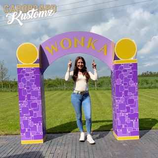 Wonka Gates, Charlie and The Chocolate Factory Gates, Back Drop, Party Decor image 0