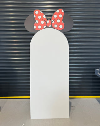 Minnie Ears BackdropTopper, Mouse Ears Backdrop Topper. Minnie Ears Cut Out image 2
