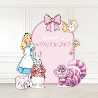 Wonderland Mini 4ft Birthday Bundle, DIY Party Pack