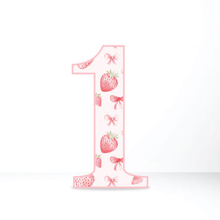 Berry Birthday No.1 Cut Out