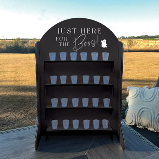 Halloween Table Top Personalised Party Shot Wall