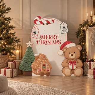 Christmas Jelly Friends Mini 4ft Birthday Bundle
