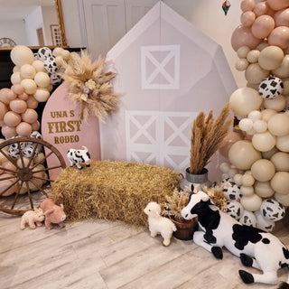 Beige Barn Double Backdrop