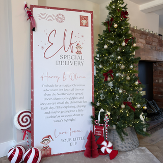 Elf is Back 6ft Backdrop