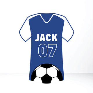 Football Shirt, 4ft Personalised Cut Out