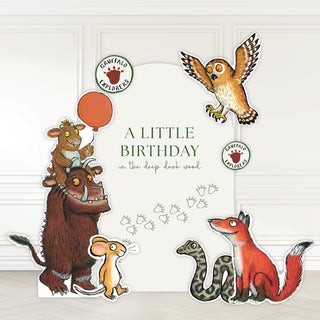 Gruffalo Book Mini 4ft Birthday Bundle, DIY Party Pack