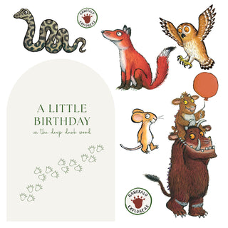 Gruffalo Book Mini 4ft Birthday Bundle, DIY Party Pack