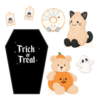 Halloween Friends Mini 4ft Birthday Bundle