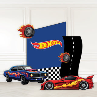 Hot Cars Mini 4ft Birthday Bundle