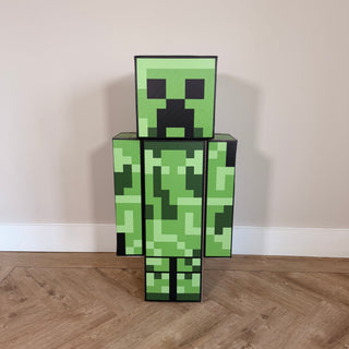 3D Creeper, Minegamer 3D Cut Out