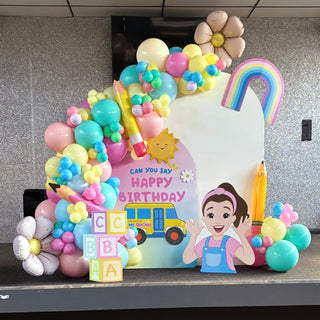 Ms. Children's Entertainer Mini 4ft Birthday Bundle, DIY Party Pack