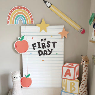 My 1st Day of School Mini 4ft Bundle, DIY Party Pack