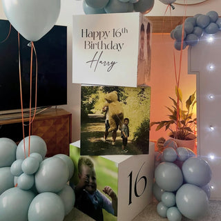 Giant Photo Cubes Personalised 40cm Boxes