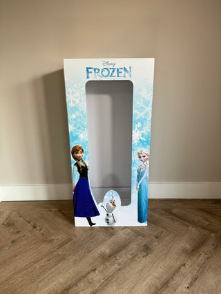 4ft Life Size Frozen Doll Box, Photo Box, Frozen Photo Prop, Anna, Elsa