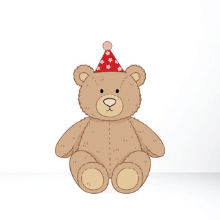Birthday Bear Cut Out