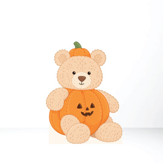 Pumpkin Bear Cut Out