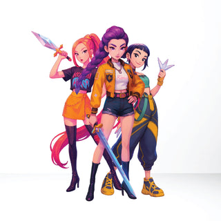 Demon Hunter Huntrix Group - Character Cut Out