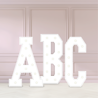4ft LED Party Letters