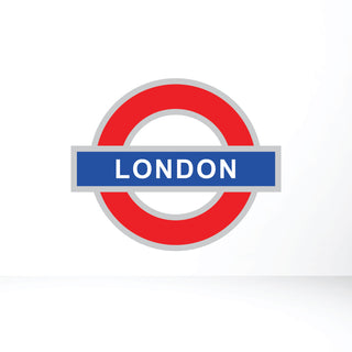 Customisable London Underground Circle Sign