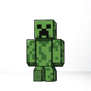 Mine Gamer Green Creeper Cut Out