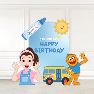 Ms. Children's Entertainer Boys Mini 4ft Birthday Bundle, DIY Party Pack