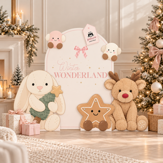 Winter Jelly Friends Mini 4ft Birthday Bundle