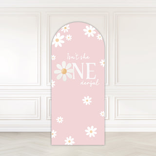 Onederful Daisy Birthday Backdrop, 1st Birthday