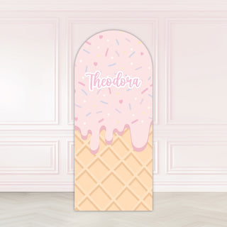 Ice Cream Candy Birthday Backdrop