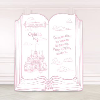 Princess Sketch Book Double Panel Backdrop