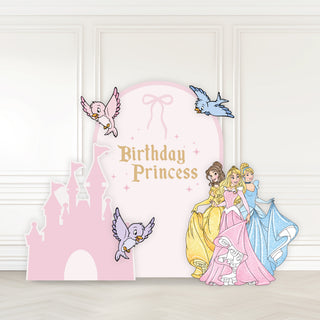 Princess Castle Mini 4ft Birthday Bundle, DIY Party Pack