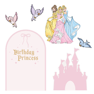 Princess Castle Mini 4ft Birthday Bundle, DIY Party Pack