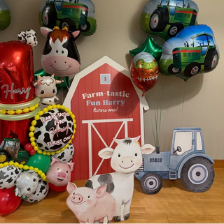 Custom Mini 4ft Birthday Bundle