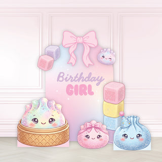 Squishy Friends Mini 4ft Birthday Bundle, DIY Party Pack