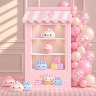 Squishy Friends Table Top Shelving Display
