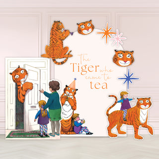 Tiger Who Came To Tea Mini 4ft Birthday Bundle, DIY Party Pack