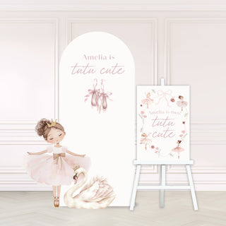 Ballerina Birthday Sign Bundle