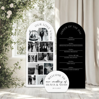 Wedding Photo Table Plan Backdrops