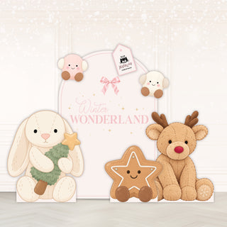 Winter Jelly Friends Mini 4ft Birthday Bundle