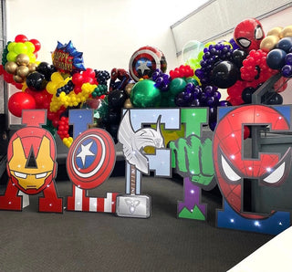 Super Hero LED letters & numbers image 0
