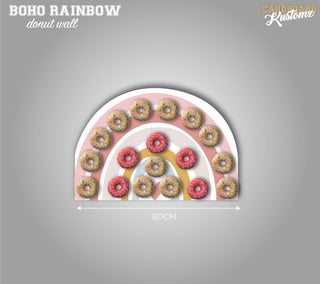 Boho Rainbow Doughnut Wall image 0