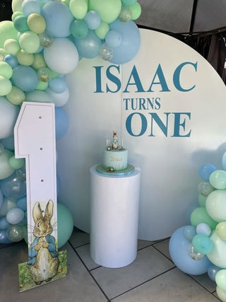 4ft LED Party Letters & Numbers White Or Printed image 2