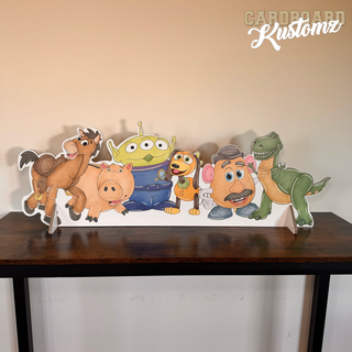 Toy Story Group 1m Long Table Centre Piece - Water Colour image 0